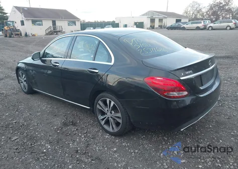 2016 Mercedes-Benz C 300 Luxury from USA, damaged, VIN WDDWF4JB3GR131421